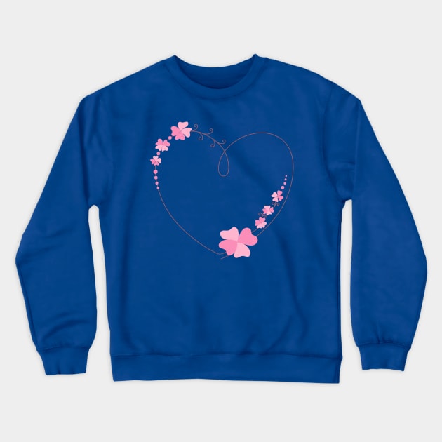 Beautiful heart Crewneck Sweatshirt by sailorsam1805